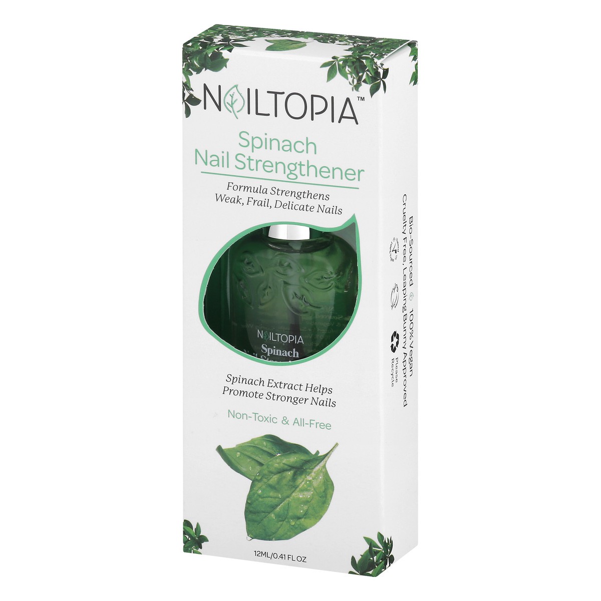 slide 9 of 12, Nailtopia Spinach Nail Strengthener 12 oz, 1 ct