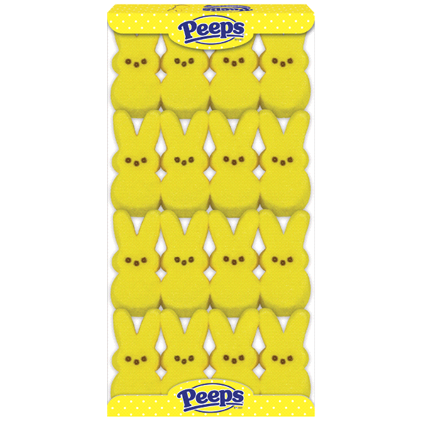 slide 1 of 1, Peeps Easter Yellow Bunny Marshmallows, 4.5 oz