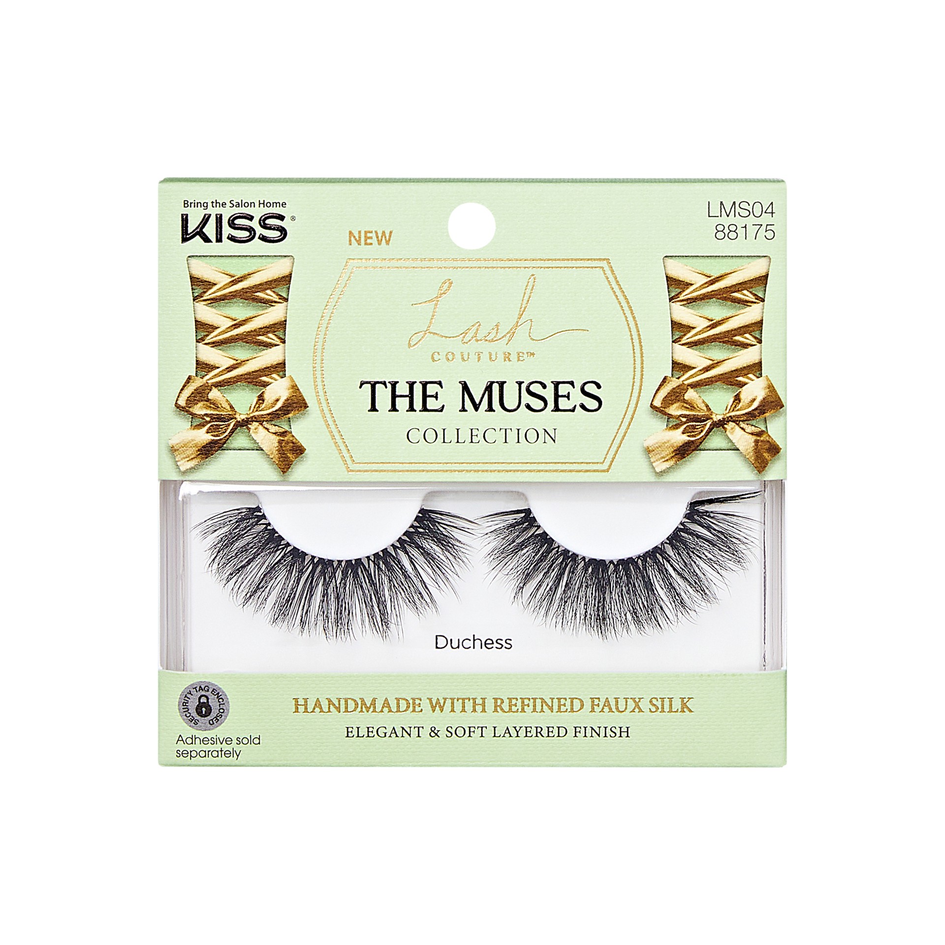 slide 1 of 5, KISS Lash Couture False Eyelashes The Muses Collection, Style Duchess, 1 Pair, 1 ct