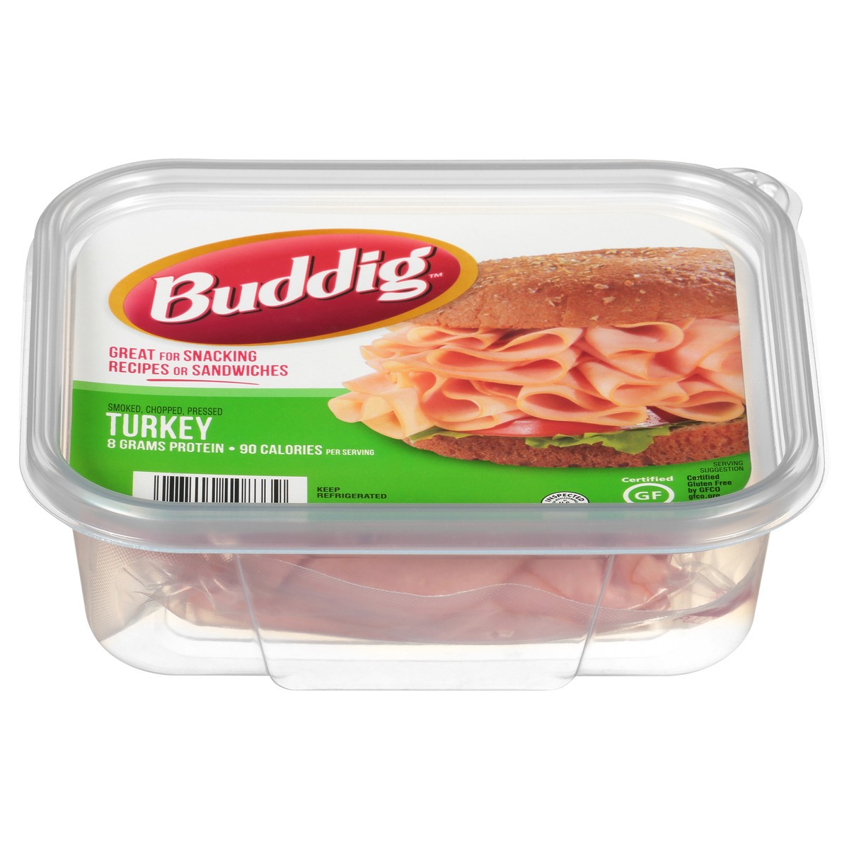 slide 11 of 11, Buddig Tub Turkey, 9 oz