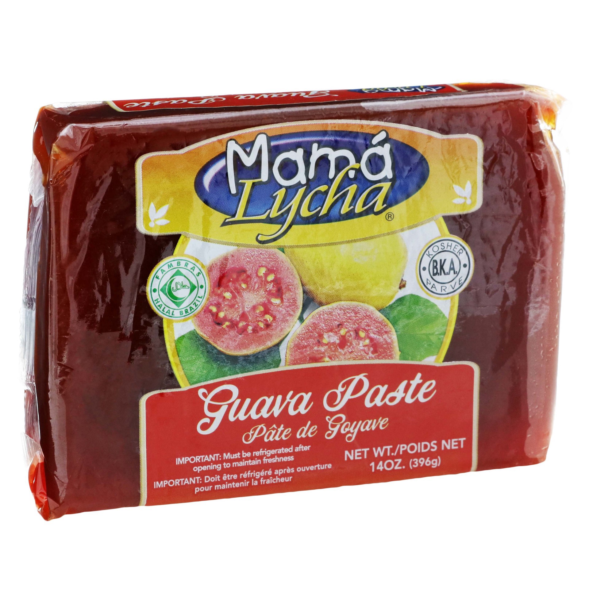 slide 1 of 1, Mama Lycha Pasta De Guayaba, 14 oz