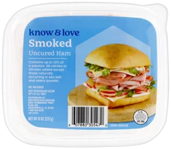 know & love Smoked Ham Tub 8 Ounces