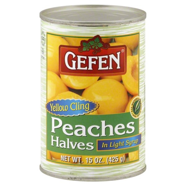 slide 1 of 1, Gefen Peaches 15 oz, 15 oz