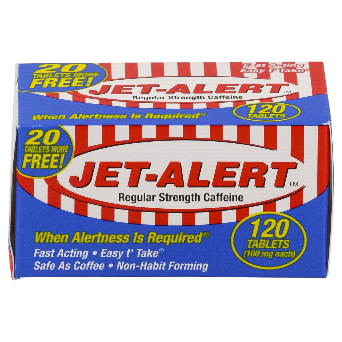 slide 1 of 13, Jet-Alert Caffeine 120 ea, 120 ct