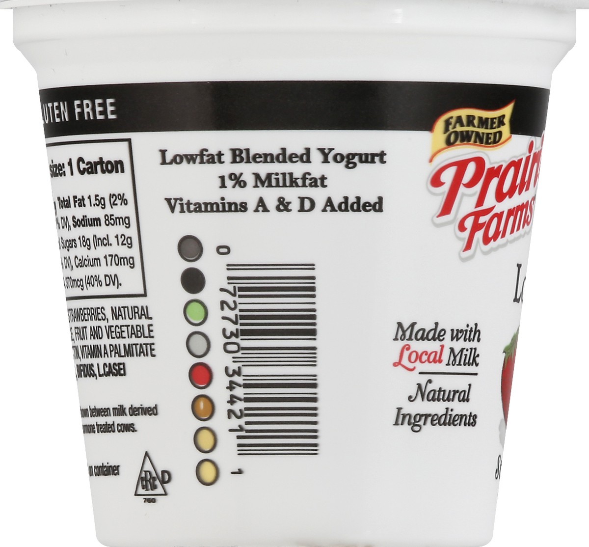 slide 7 of 10, Prairie Farms Lowfat Blended Strawberry Banana Yogurt 6 oz, 6 oz