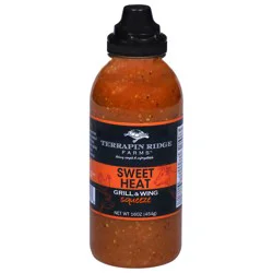 Terrapin Ridge Farms Grill & Wing Sweet Heat Squeeze 16 oz