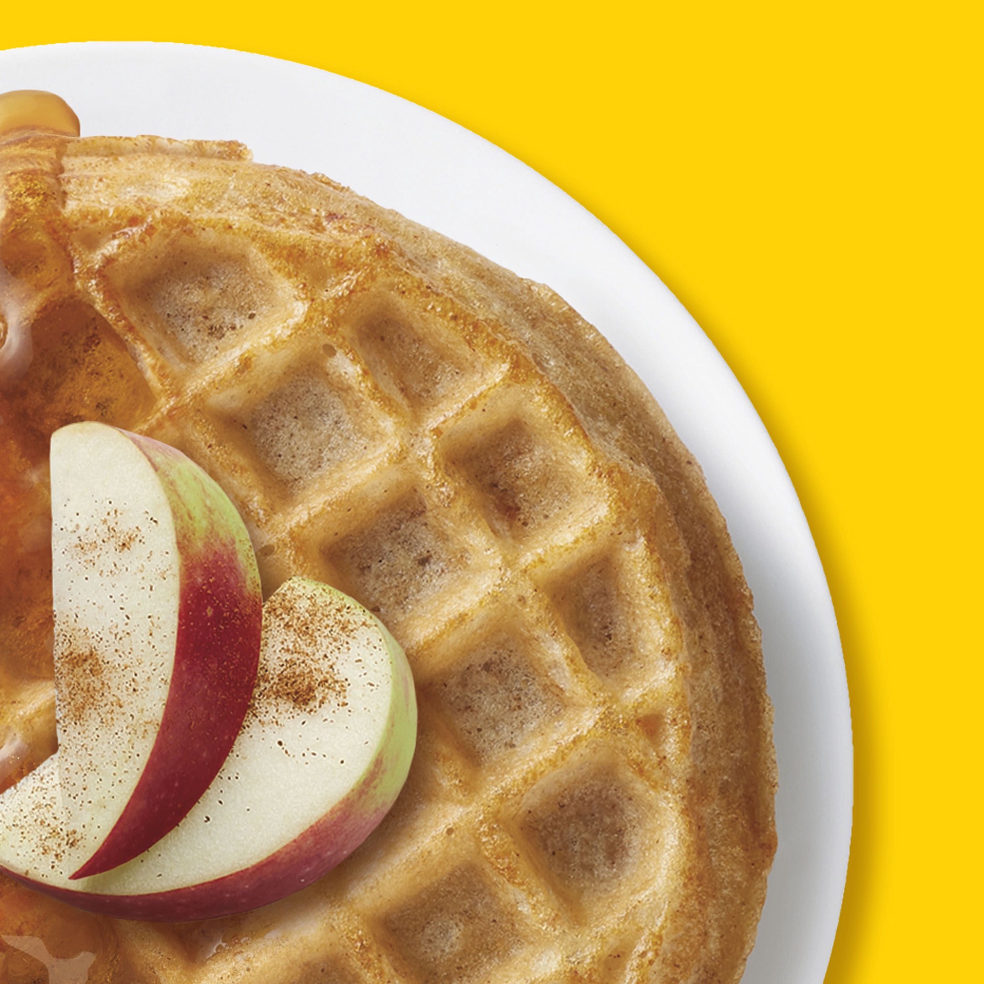 slide 4 of 5, Eggo Frozen Waffles, Apple Cinnamon, 12.3 oz, Frozen, 12.3 oz