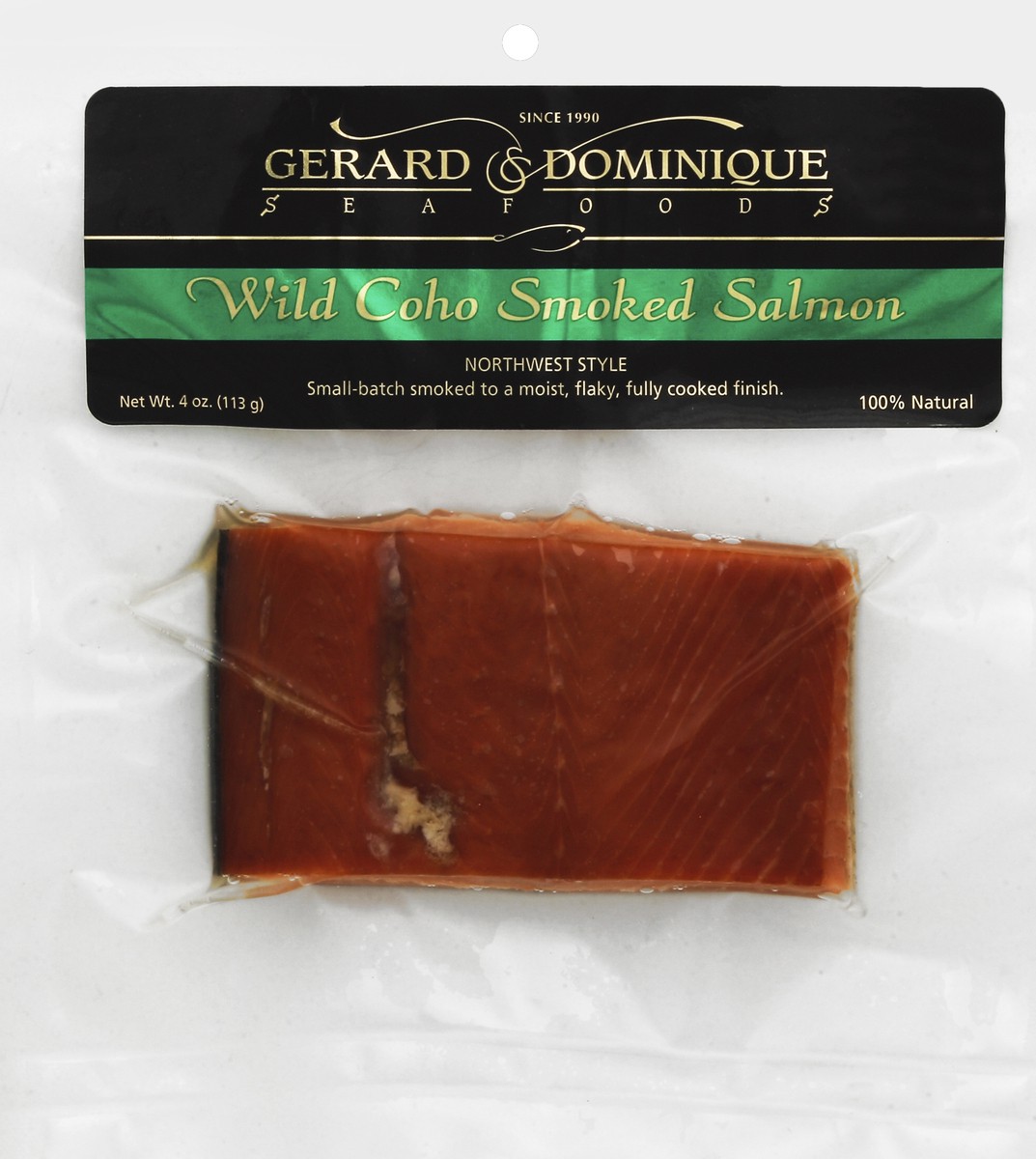 slide 3 of 3, Gerard & Dominique Seafoods Salmon 4 oz, 4 oz