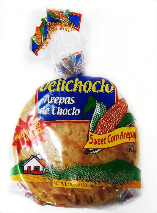 slide 1 of 1, Delichoclo Arepas De Choclo, 10.5 oz