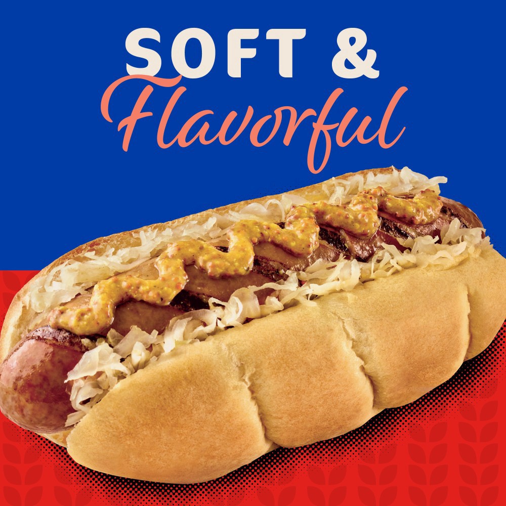 slide 3 of 6, Kroger White Brat & Sausage Rolls, 6 ct