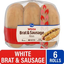Kroger White Brat & Sausage Rolls