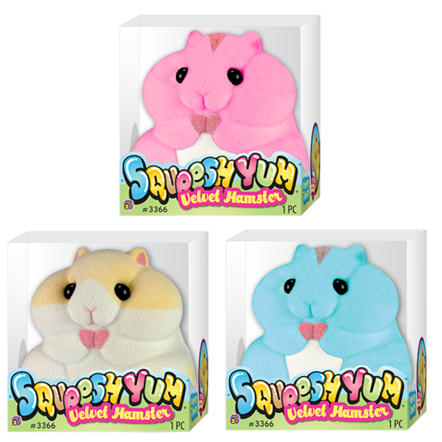 Squeesh Yum Velvet Hamster Assortment | Shipt