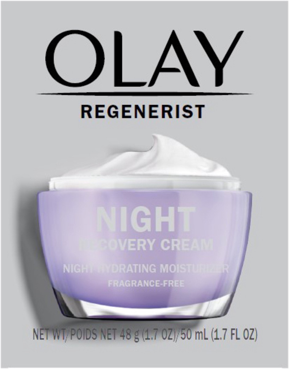 slide 2 of 2, Olay Regenerist Night Recovery Cream 1.7 oz, 1.7 oz