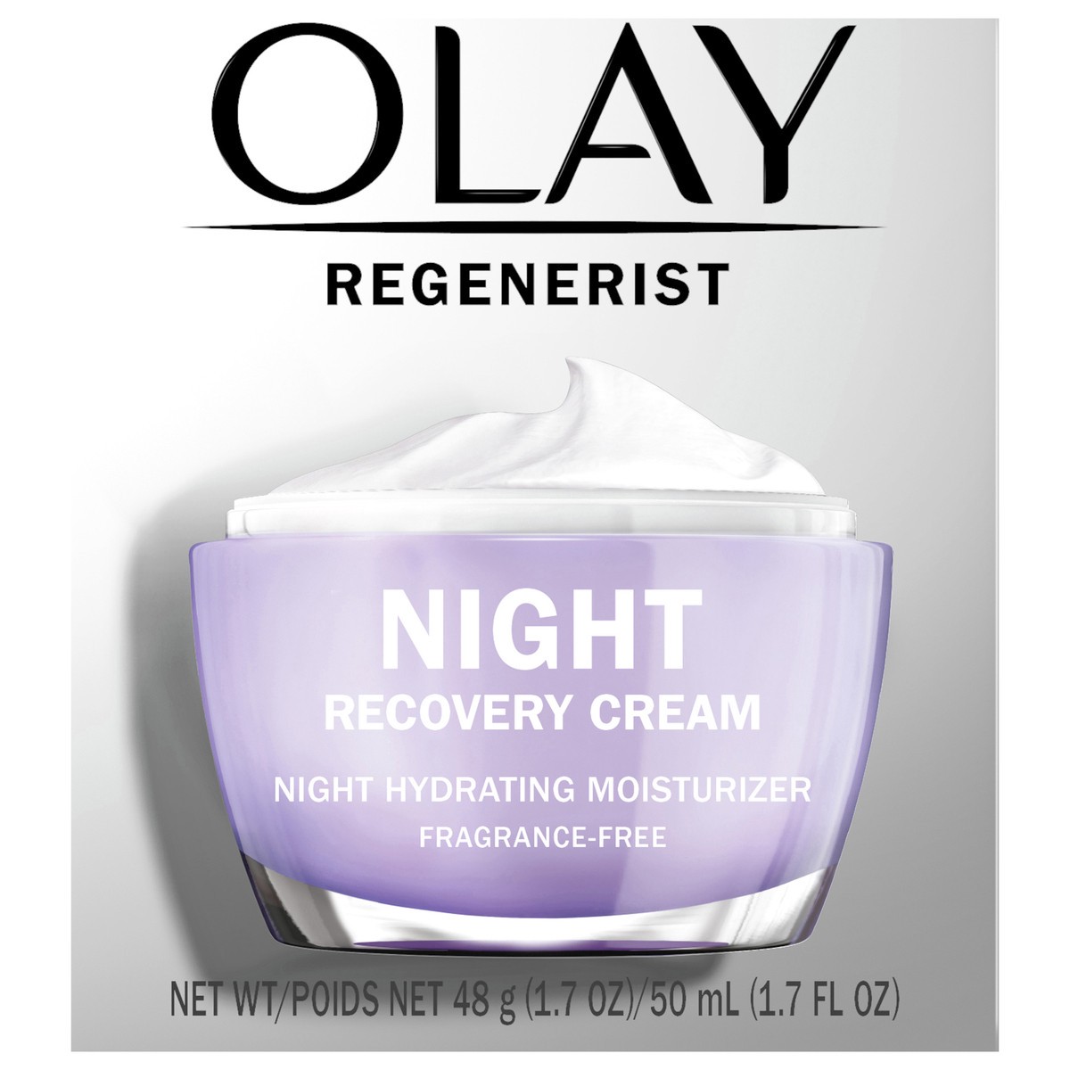 slide 1 of 2, Olay Regenerist Night Recovery Cream 1.7 oz, 1.7 oz