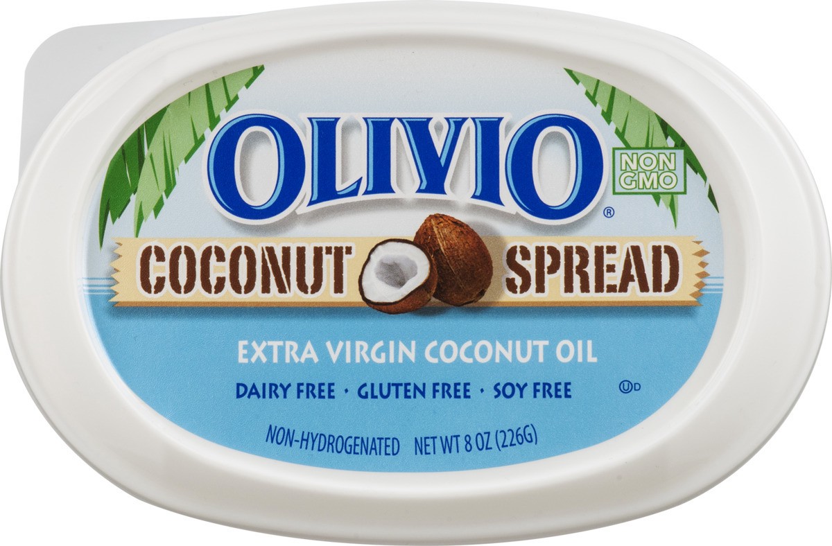 slide 7 of 9, Olivio Coconut Spread, 8 oz