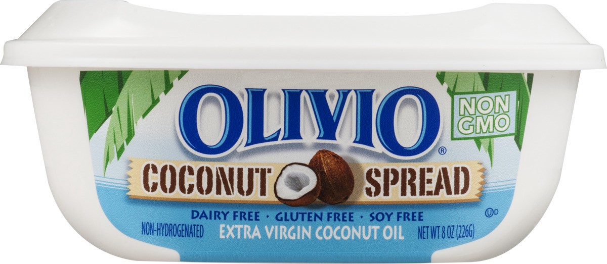 slide 9 of 9, Olivio Coconut Spread, 8 oz