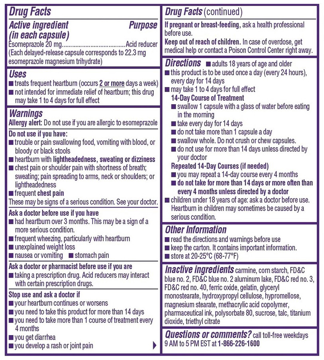 slide 6 of 9, Nexium 24HR ClearMinis Acid Reducer Heartburn Relief Delayed Release Capsules with Esomeprazole Magnesium - 42 Count, 42 ct