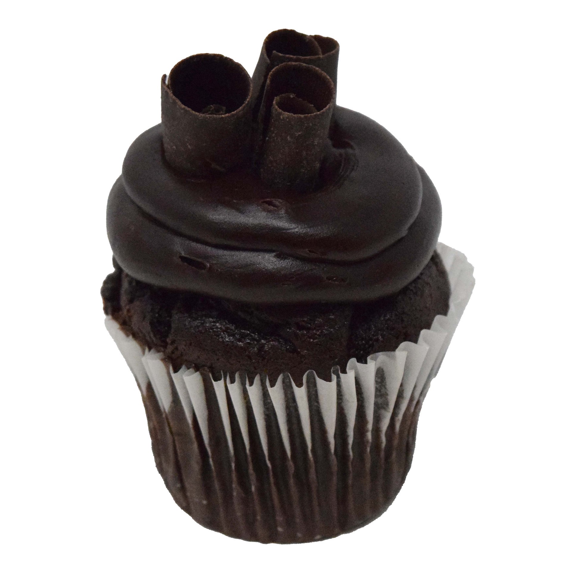 slide 1 of 1, H-E-B Triple Chocolate Cupcake, 2 oz