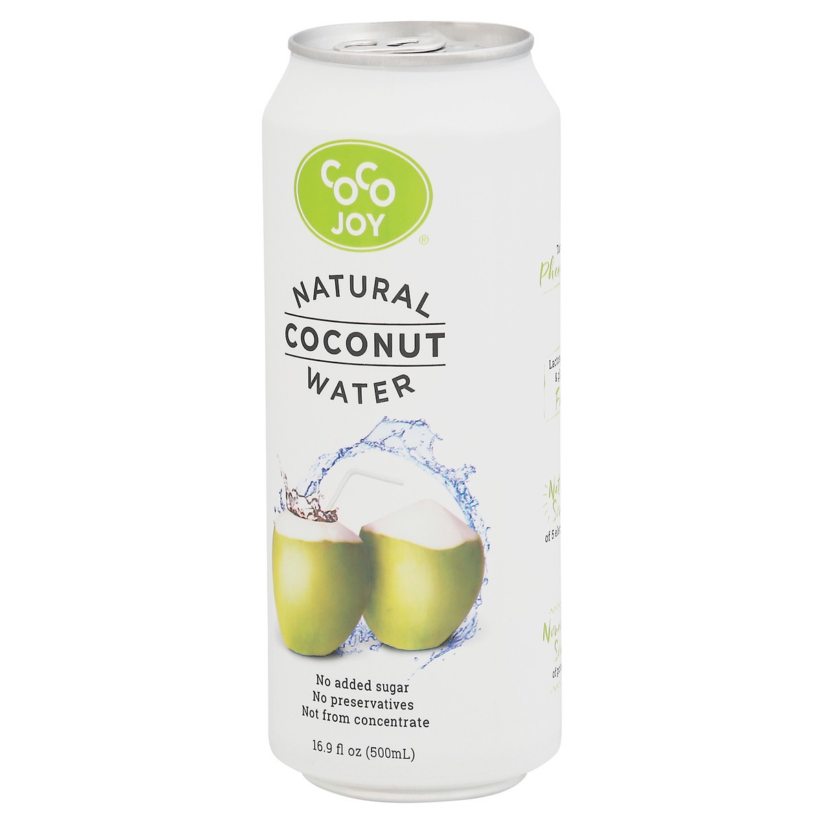 slide 3 of 9, CoCo Joy Coconut Water, Natural, 16.9 fl oz