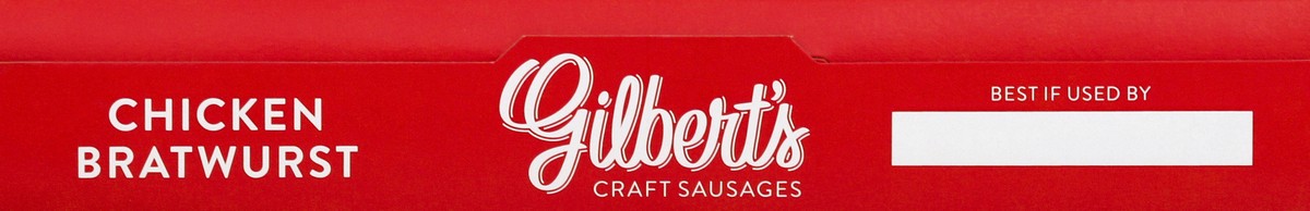 slide 7 of 13, Gilberts Craft Sausage Chicken Bratwurst With Sauteed Onions, 10 oz