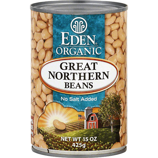 slide 3 of 3, Eden Organic Great Northern Beans, 15 oz
