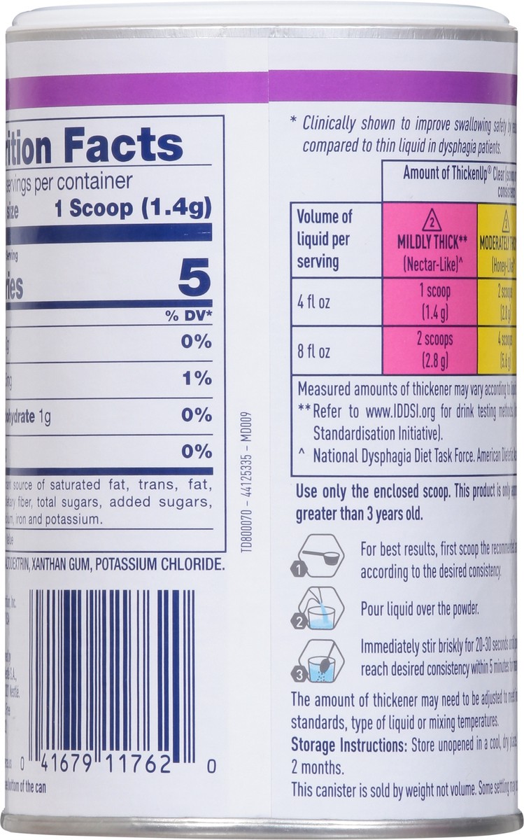 slide 14 of 14, THICKENUP CLEAR Unflavored, 4.41 oz