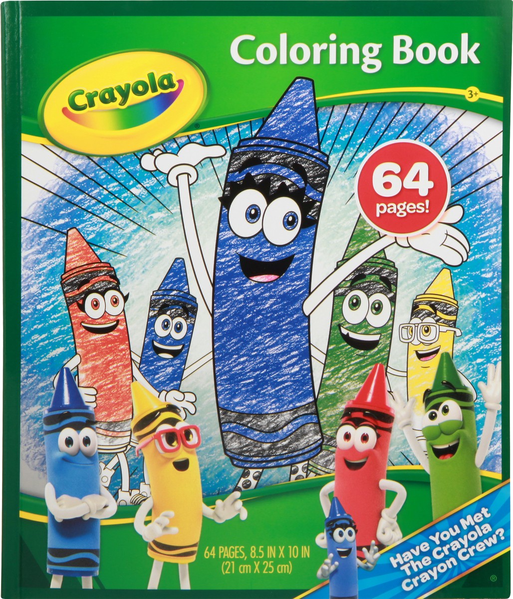 slide 7 of 11, Crayola 64 Pages Coloring Book 1 ea, 1 ea