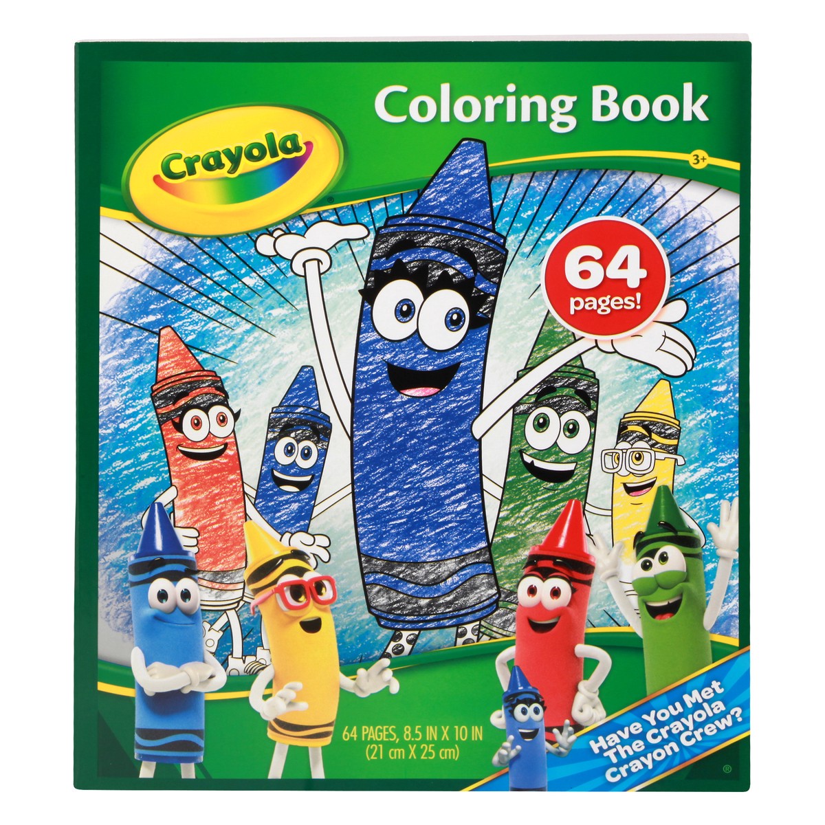 slide 9 of 11, Crayola 64 Pages Coloring Book 1 ea, 1 ea