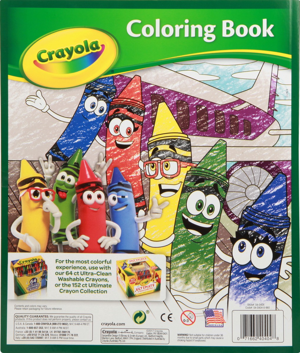 slide 2 of 11, Crayola 64 Pages Coloring Book 1 ea, 1 ea