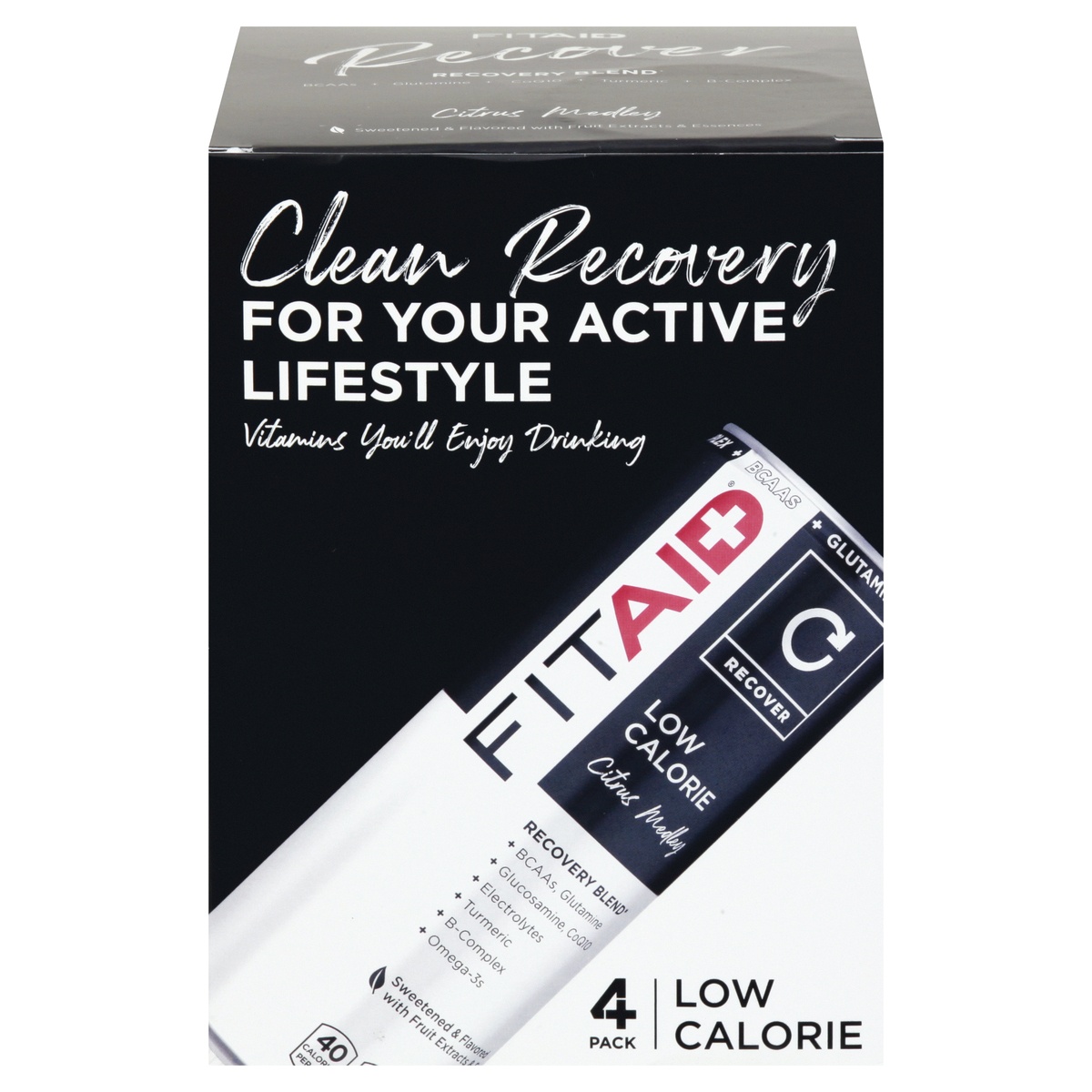 slide 1 of 1, LIFEAID Fit Aid Recover Drink, 4 ct; 12 fl oz