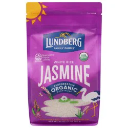 Lundberg Gluten Free Organic Whte Jasmine Rice