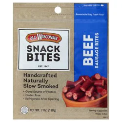 Old Wisconsin Beef Sausage Snack Bites - 7 oz