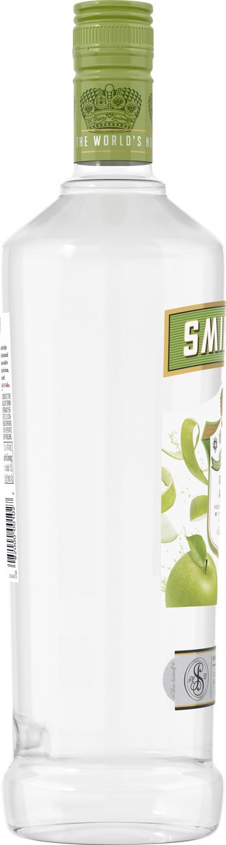 slide 4 of 4, Smirnoff Green Apple Vodka, 1 l