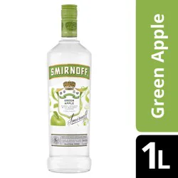 Smirnoff Green Apple Vodka 1 L
