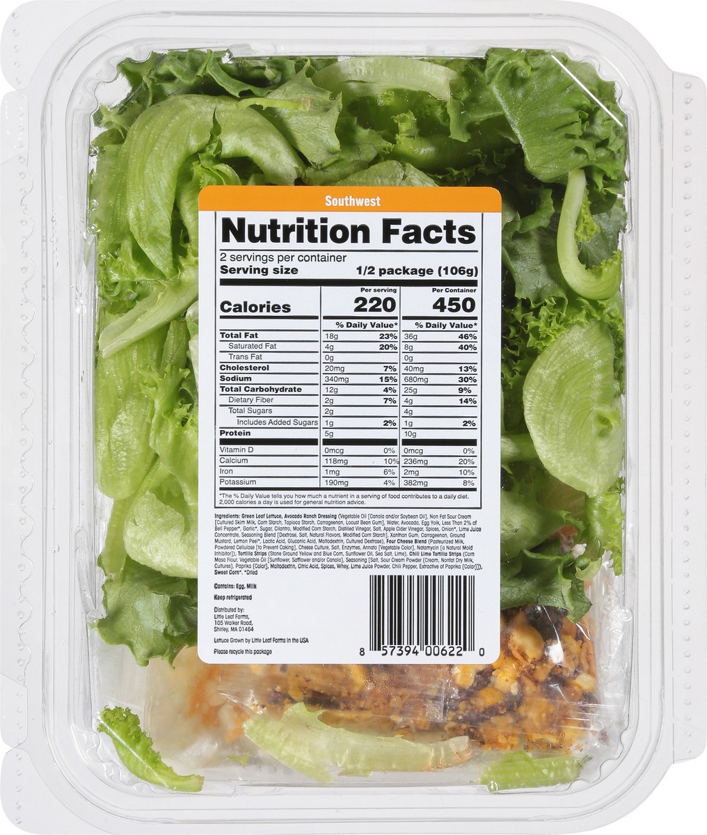 slide 2 of 14, Little Leaf Farms Southwest Kit 7.5 oz, 7.5 oz