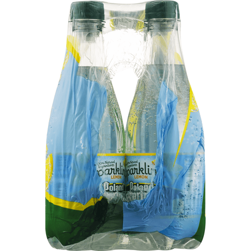 slide 5 of 8, Poland Spring Brand Sparkling Natural Spring Water Lemon Bottles, 6 ct; 16.9 fl oz