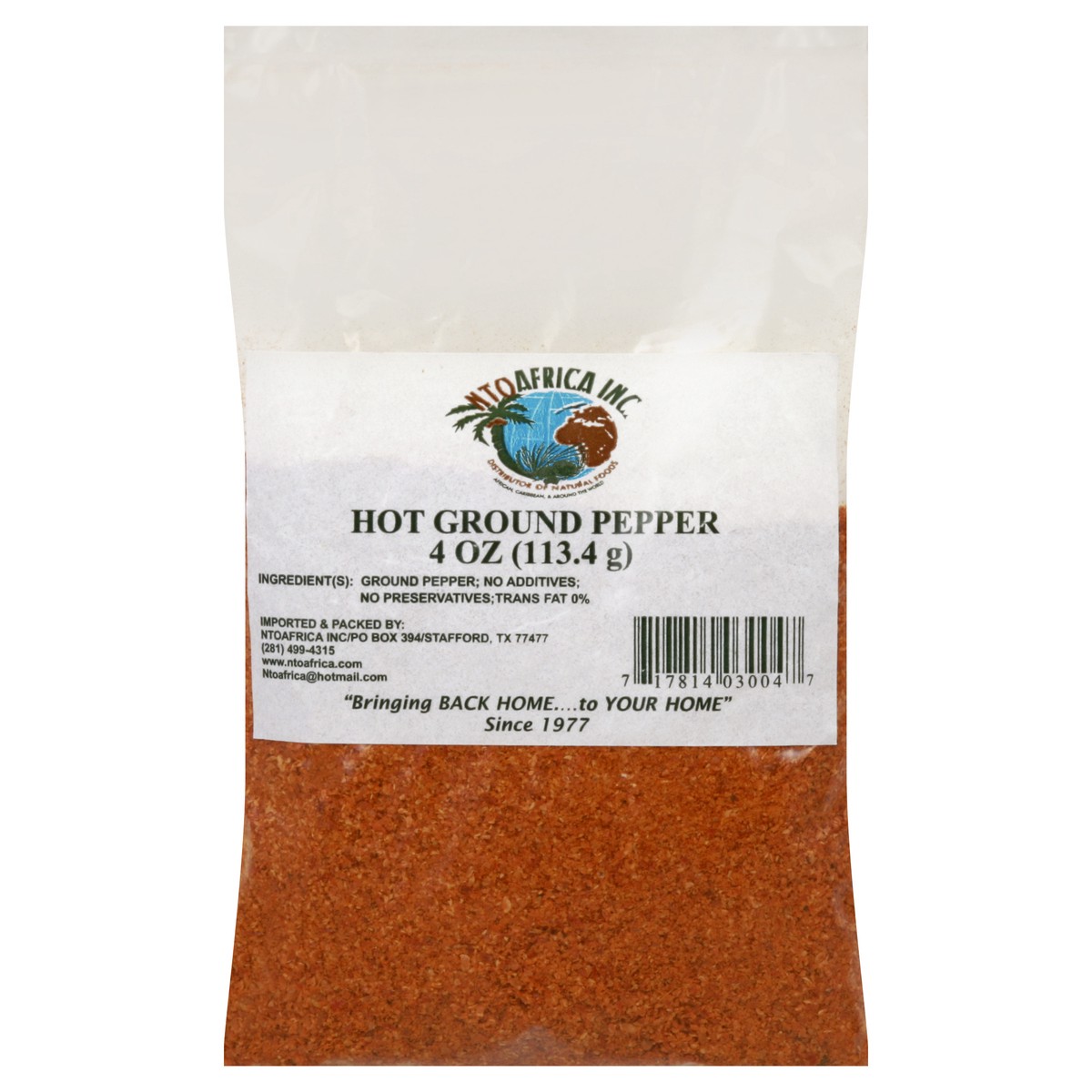 slide 7 of 8, NTOAfrica Pepper 4 oz, 4 oz