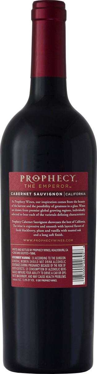 slide 2 of 3, Prophecy Wines Red Wine, 750 ml