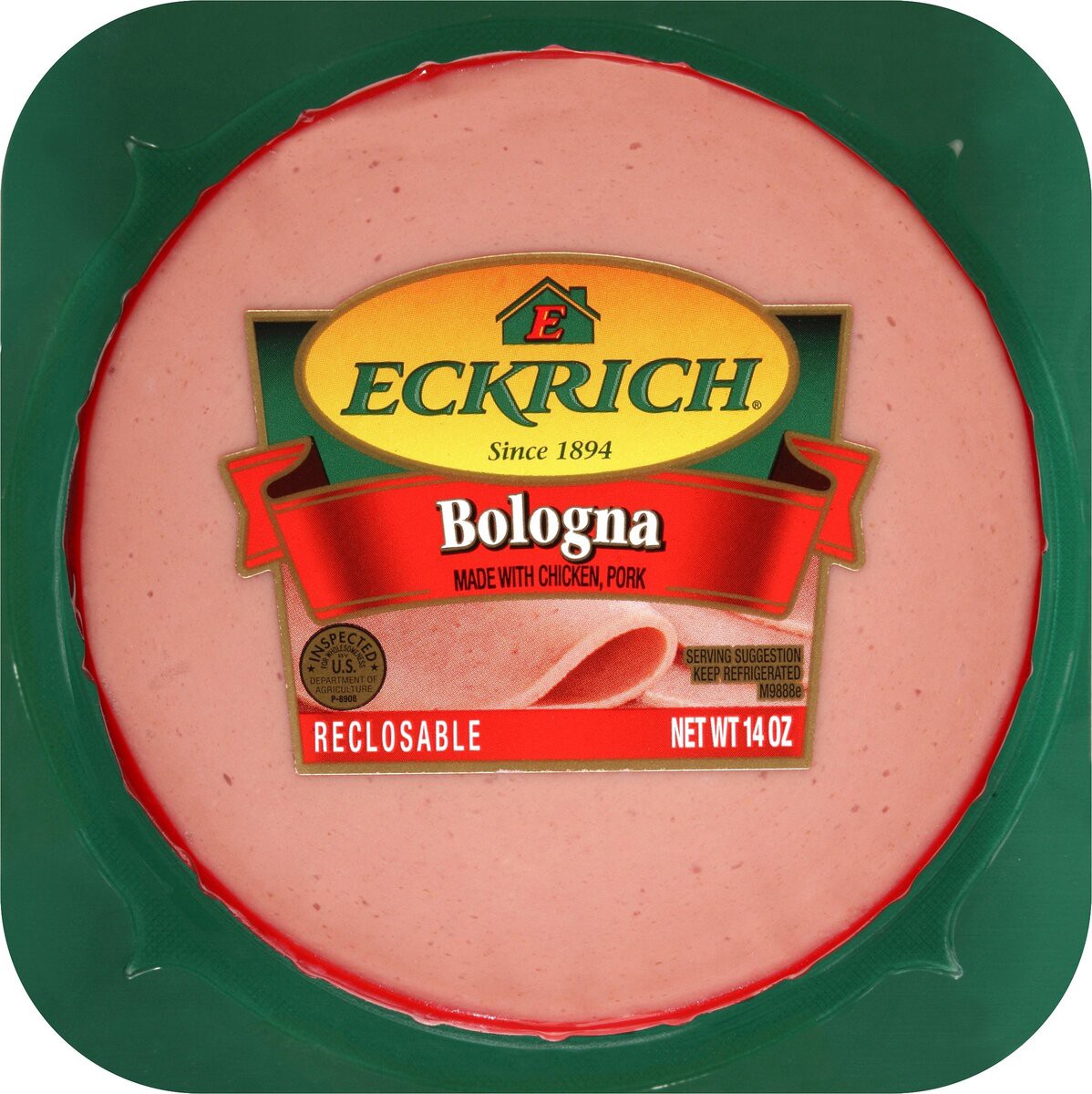 slide 4 of 5, Eckrich Lunchmeat, 14 oz