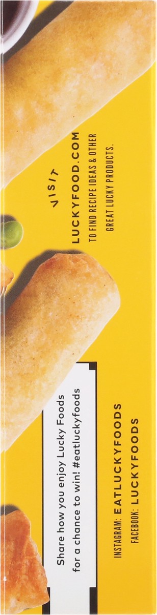 slide 9 of 9, Lucky Foods Curry Spring Rolls 4 ea, 4 ct