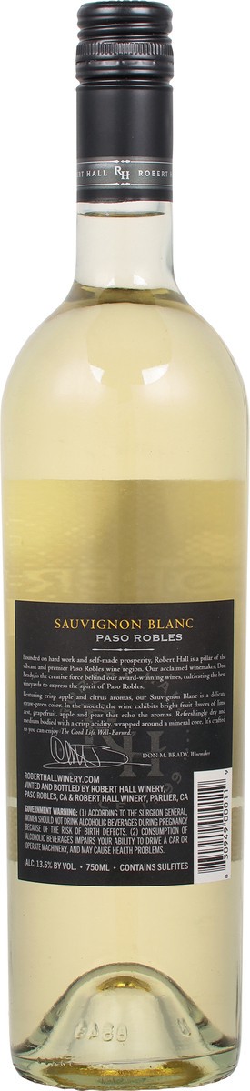 slide 6 of 9, Robert Hall Sauvignon Blanc 2021 - 750mL, 750 ml