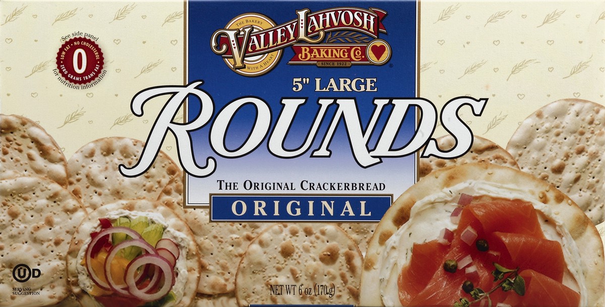 slide 1 of 4, Valley Lahvosh Baking Co. Crackerbread 6 oz, 6 oz