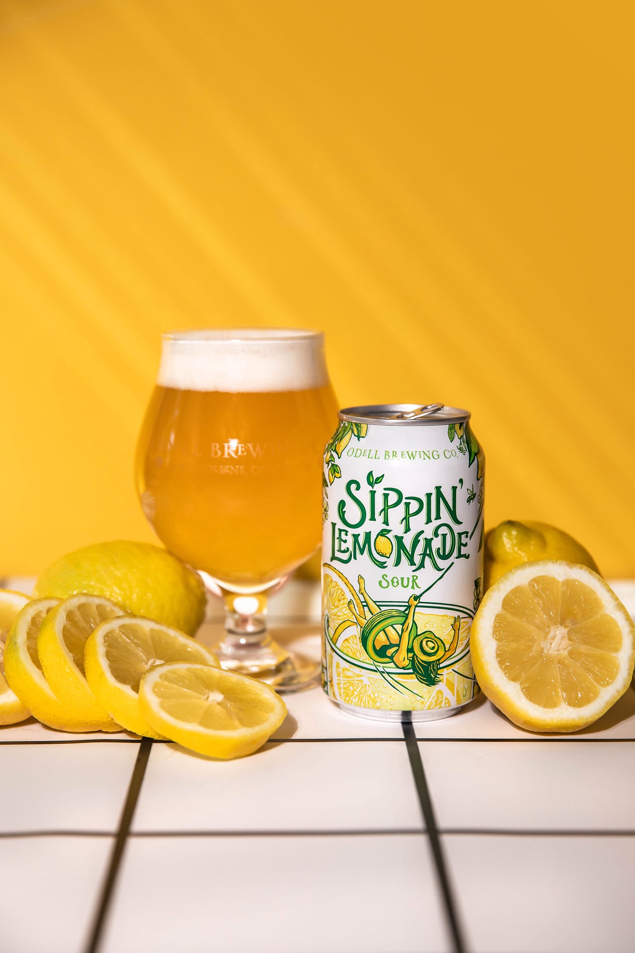 slide 3 of 4, ODELL BREWING CO Odell Brewing Sippin' Lemonade Sour - 6 Pack 12 fl oz. Cans, 72 fl oz
