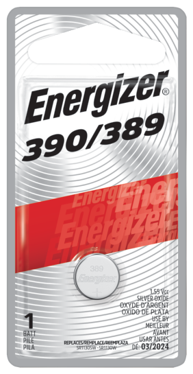 slide 1 of 1, Energizer 319 Silver Oxide Coin Battery - 1.5 Volt, 1 ct