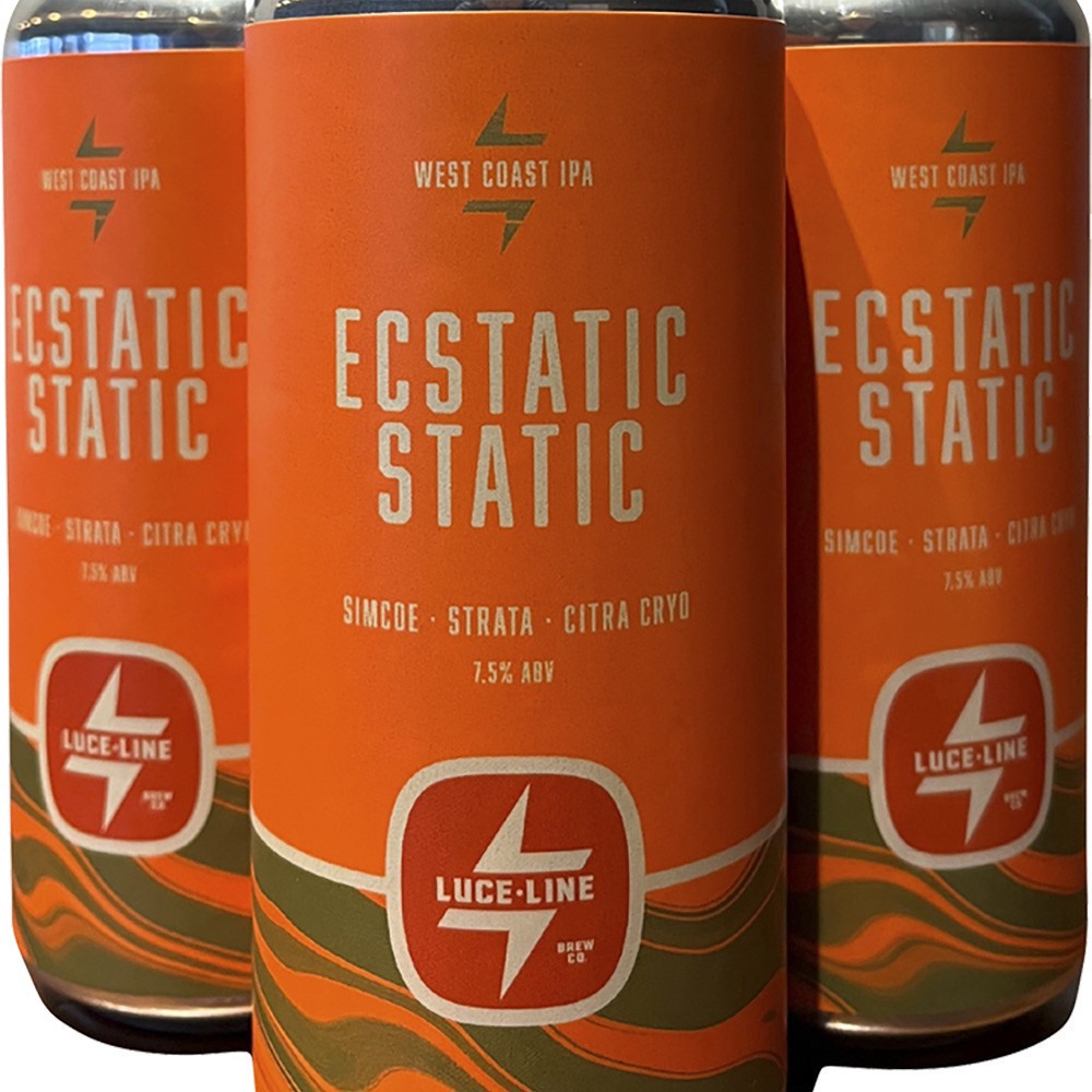 slide 1 of 1, Luce Line Ecstatic Static 4pk 16oz Can, 4 ct; 16 oz