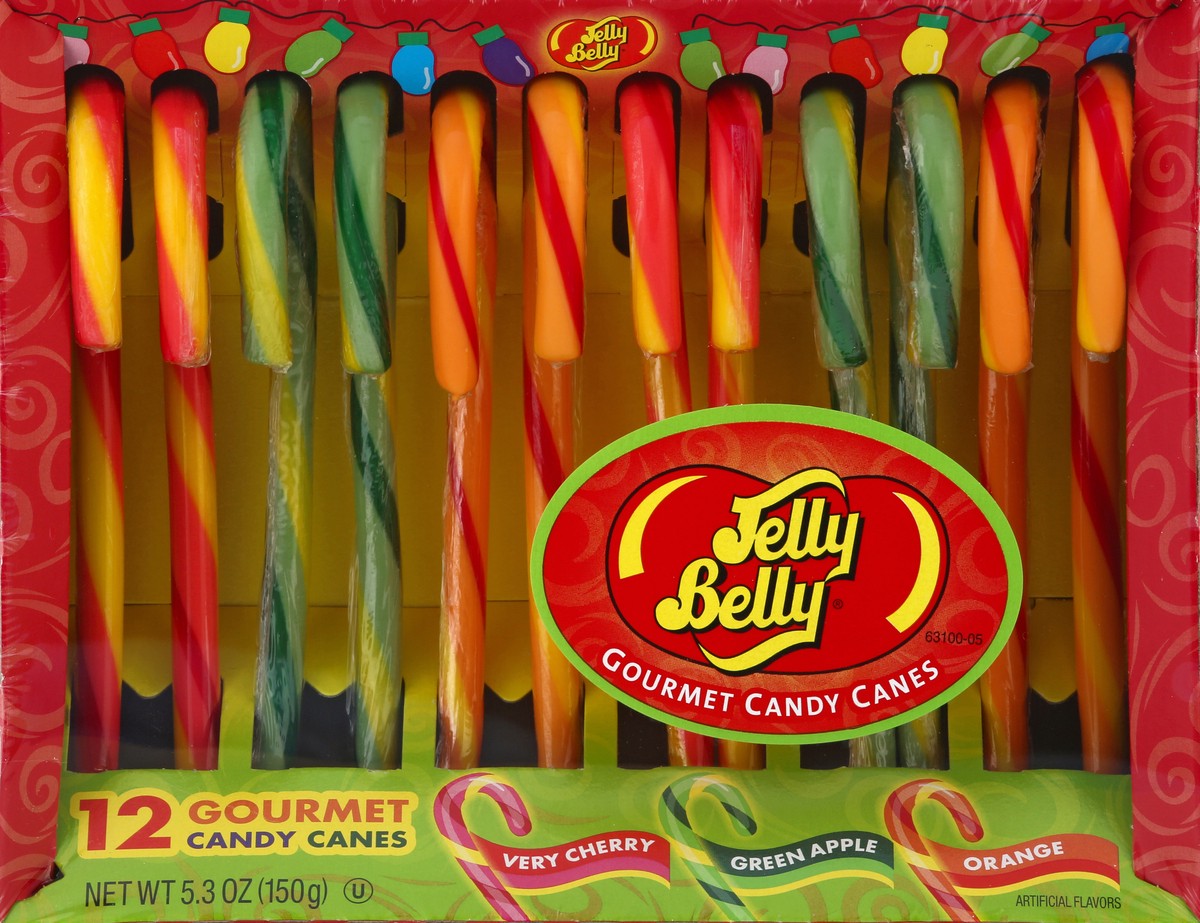 slide 2 of 4, Jelly Belly Candy Canes, Gourmet, 6 oz