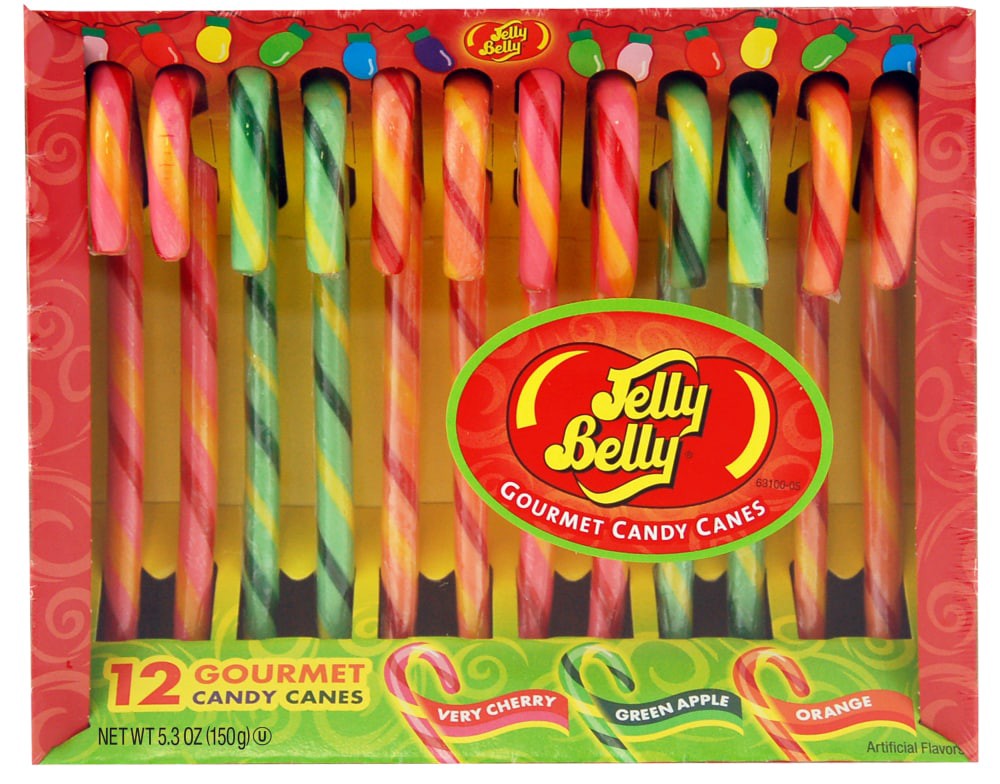 slide 1 of 4, Jelly Belly Candy Canes, Gourmet, 6 oz