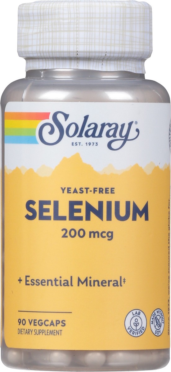 slide 9 of 12, Solaray Yeast-free Selenium 200 Mcg, 1 ct