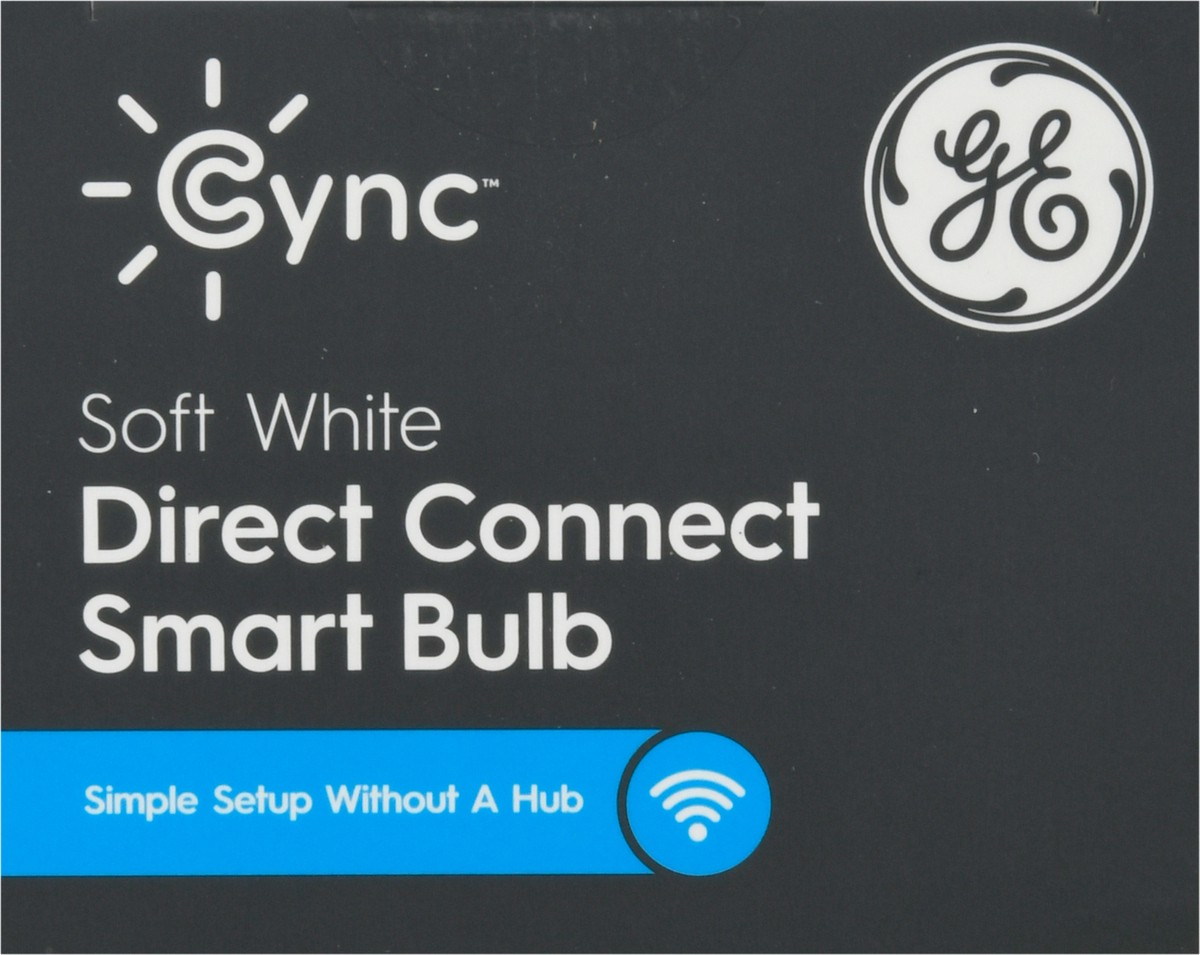 slide 9 of 9, GE Cync Soft White LED Direct Connect A19 Smart Bulb 1 ea, 1 ct