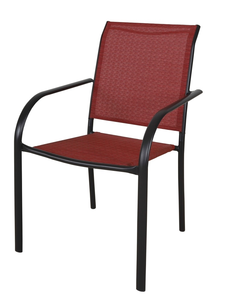 slide 1 of 1, HD Designs Outdoors Orchards Dining Chair - Red, 1 ct